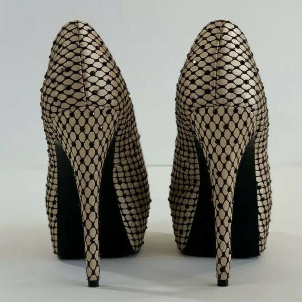 Steve Madden Red Carpet Size 10 Platform Open Toe - image 5